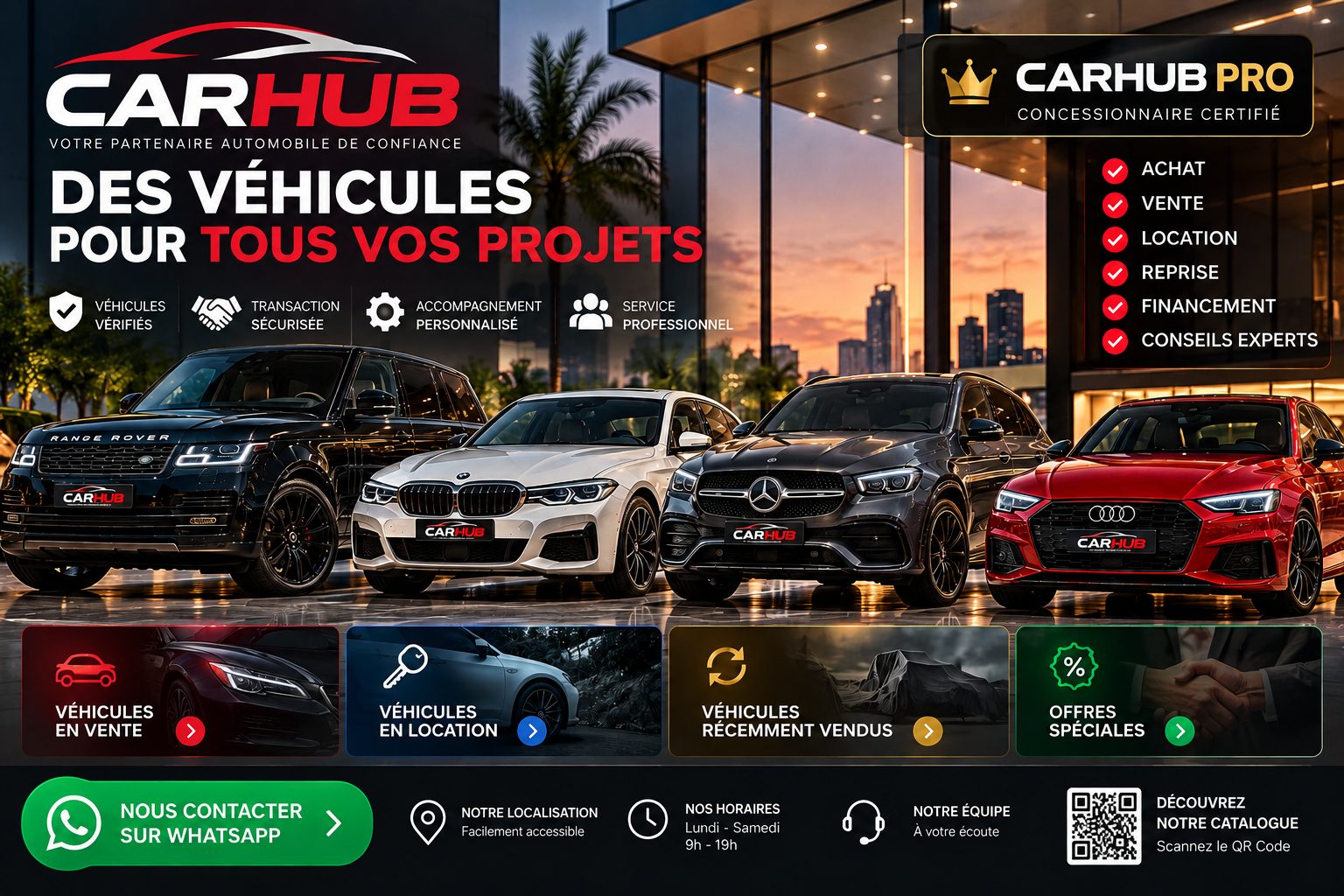 Vitrine de CARHUB AUTO